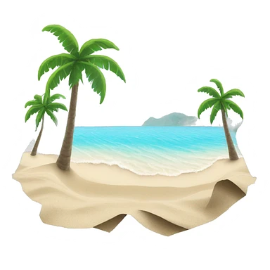 newspaper beach white sand sticker
