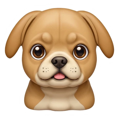 Pug-beagle  sticker