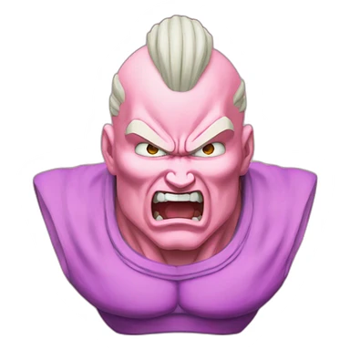 Majin Boo from dragon ball z sticker
