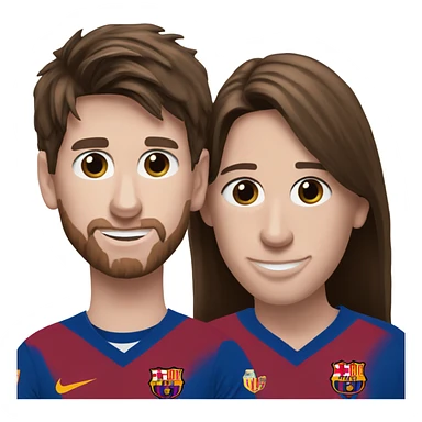 Messi y Josh Allen sticker