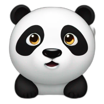 panda in the underground sticker