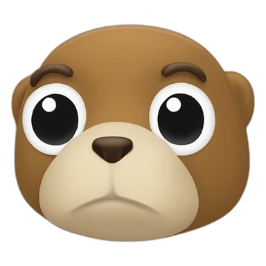 A sad golang programming gopher in pepe style sticker