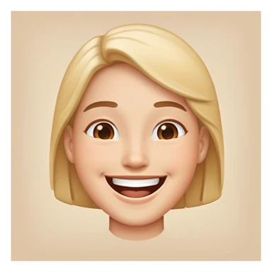 Mix this 3 emojis : 😌☺️😆 sticker