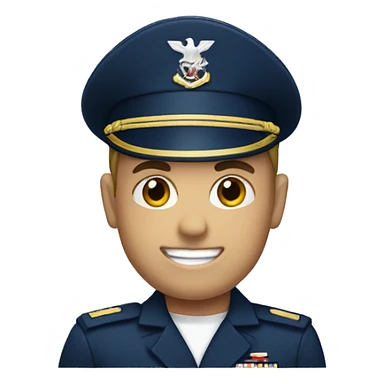 Navy (Dark Blue) Circle sticker