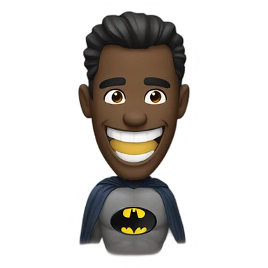 Batman laughing sticker