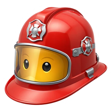 Casque de pompier  sticker