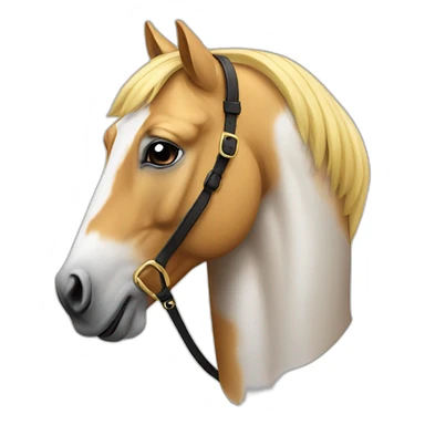 Le cheval Palomino. sticker