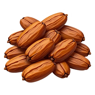 dried dates, simple and clear sticker