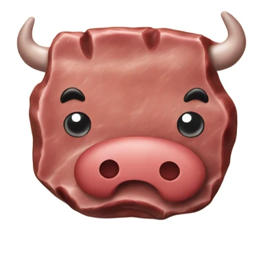 Beef steak sticker