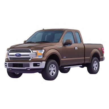 Ford F-150 pickup truck sticker