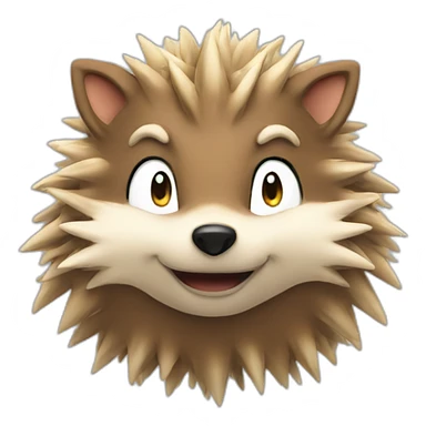 Crea the Hedgehog sticker