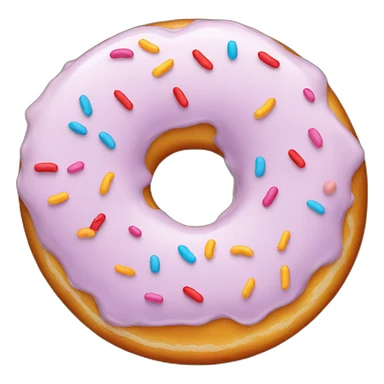 Frosted Donut sticker