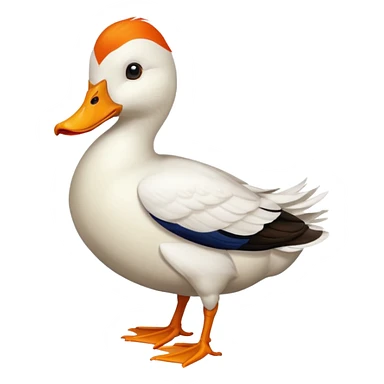 Dutch Hookbill Duck sticker