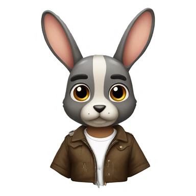 Conejo bad boy  sticker