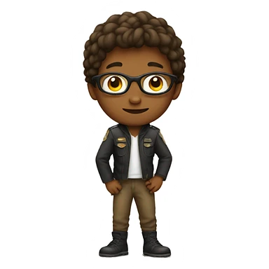 Kid with costume    sticker