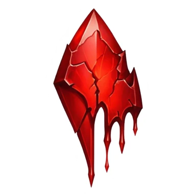 blood shard diablo sticker
