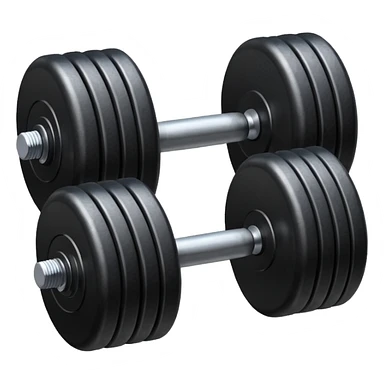 dumbbell sticker
