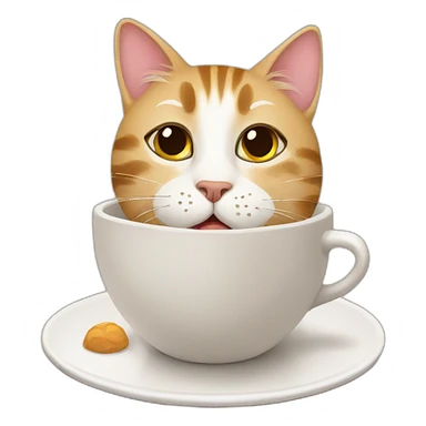 cat cafe sticker