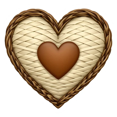 boho heart sticker