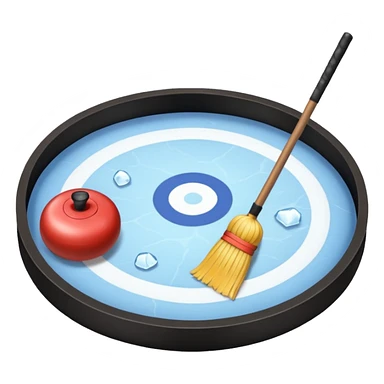 curling rink sticker