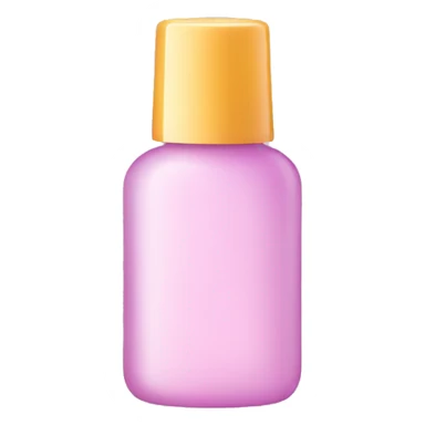 cosmetic bottle sticker