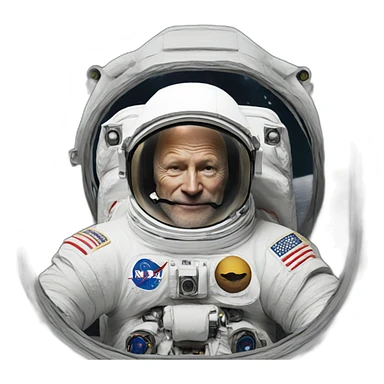 Buzz-aldrin sticker