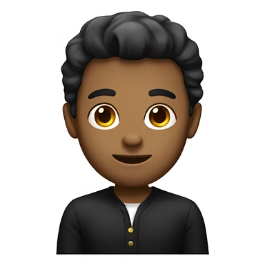 dark emoji luxury  sticker