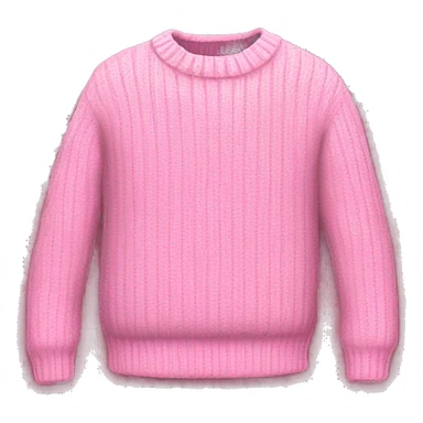 Pink sweater  sticker
