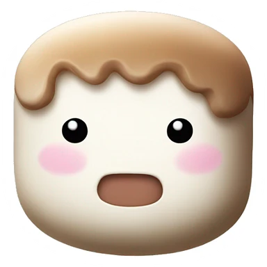 Kawai marshmallow sticker