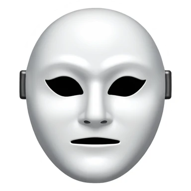 a full view of Mask sticker