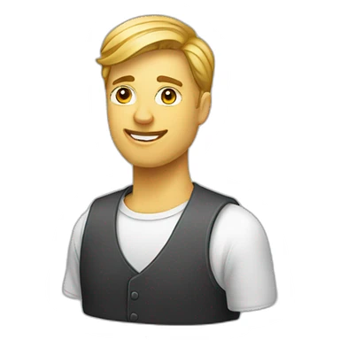 about us icon sticker