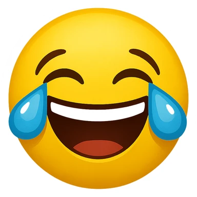 laughing emoji sticker