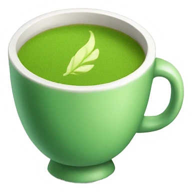 Cup of matcha  sticker