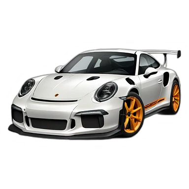 Porsche 911 gt3 rs sticker