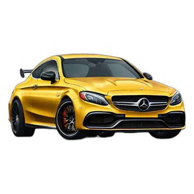 mercedes C63 AmG sticker