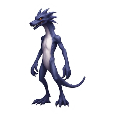 Edgy Eldritch Vernid-Sergal full body sticker