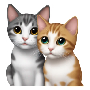 These 2 tgt 😁🐱 sticker