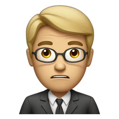 angry teacher sticker