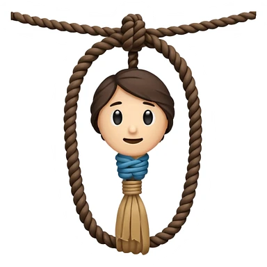 Noose sticker