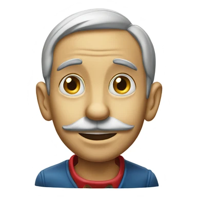 Pinocchio and him lying sticker