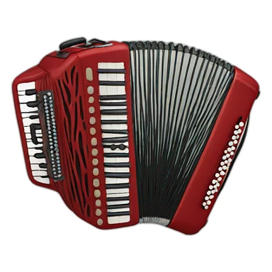 Accordéon sticker