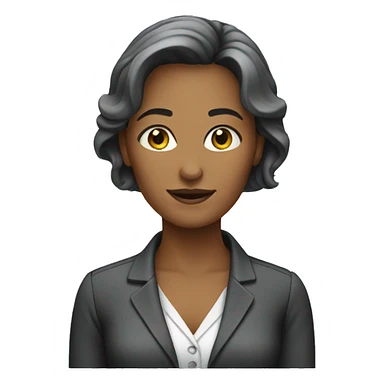 secretary (woman) sticker