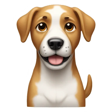 Dog with nails  sticker