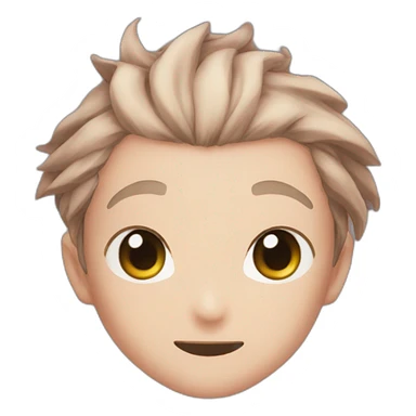 Tanjiro kamado from demon slayer anime sticker