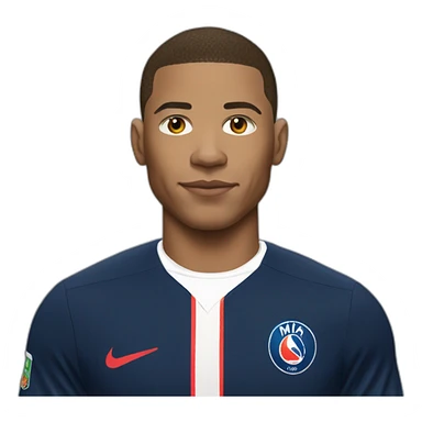 mbappé qui court sticker