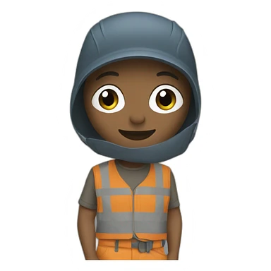 working outside sticker