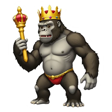 King kong sticker sticker