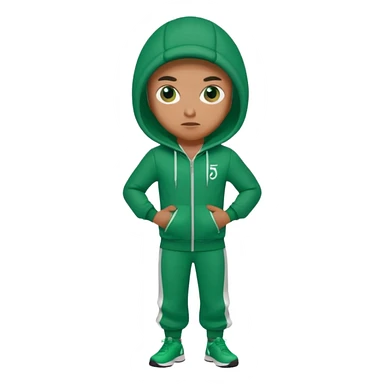 squid game player 456 sticker