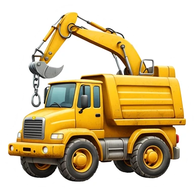 construction car sticker