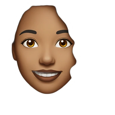 da'vine joy randolph actress portrait sticker